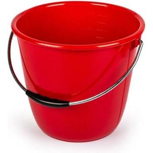 Stöckli Schweizer Wassereimer 10 l rot