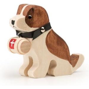 Trauffer Barry sitzend mit Fässchen