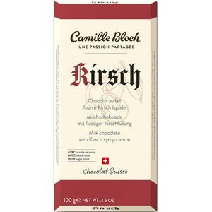 Camille Bloch Milchschokolade Kirsch mit Zuckerkruste 100g