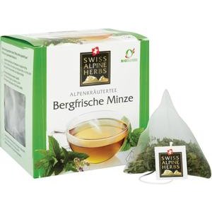 Swiss Alpine Herbs Bio Tee Bergfrische Minze 14 x 1g