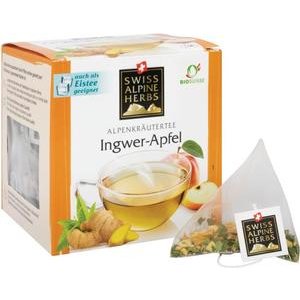 Swiss Alpine Herbs Bio Tee Ingwer-Apfel 14 x 2g