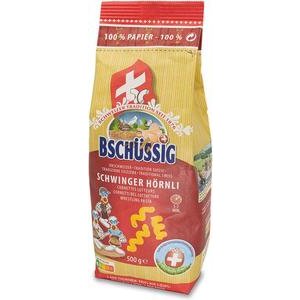 Bschüssig Urschweizer Schwinger Hörnli 3Ei Nudeln 500g