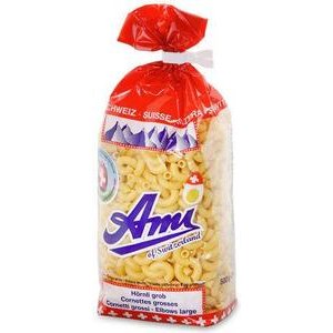 AMI of Switzerland Hörnli grob 3Ei Nudeln 500g