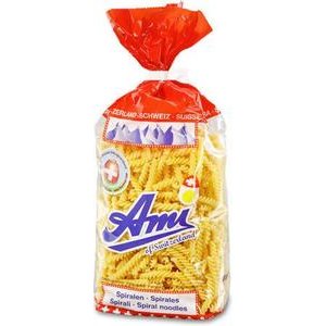 AMI of Switzerland Spiralen 3Ei Nudeln 500g
