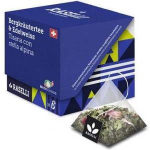 Raselli Bio Bergkräutertee mit Edelweiss 15 x 1,5g