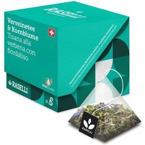 Raselli Bio Bergtee Verveine mit Kornblumen 15 x 1,5g