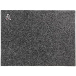 Birth Gramm Tischset Filz grau Edelweiss