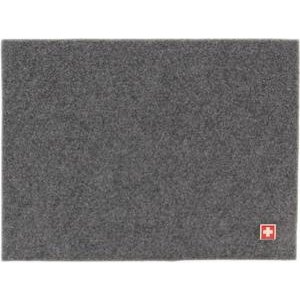 Birth Gramm Tischset Filz grau Schweizer-Kreuz