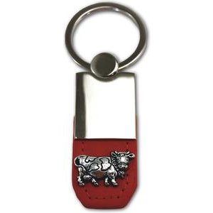 Birth Gramm Schlüsselanhänger Band rot Kuh