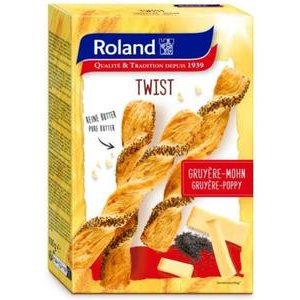 Roland Swiss Twist Gruyère-Mohn 100g