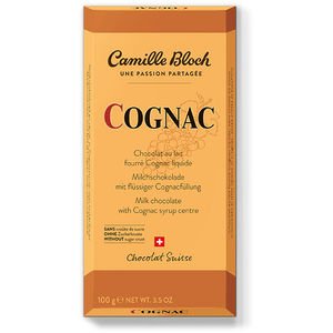 Camille Bloch Milchschokolade Cognac ohne Zuckerkruste 100g