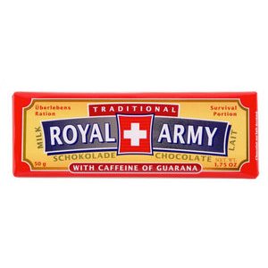 Royal Army Milchschokolade mit Guarana 50g