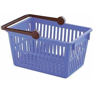 Stöckli Schweizer Einkaufskorb blau