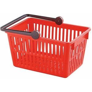 Stöckli Schweizer Einkaufskorb rot