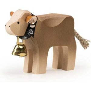 Trauffer Kalb mit Glocke Braunvieh