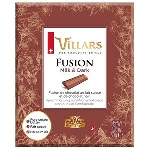 Villars Pure Fusion Schokolade 50g
