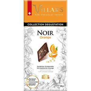 Villars Zartbitterschokolade mit Orange 100g