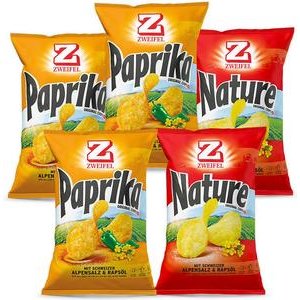 Zweifel Chips Party Pack 5x175 g