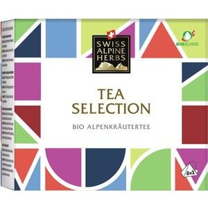 Swiss Alpine Herbs Tea Selection Bio Alpenkräutertee 8 x 1,2g
