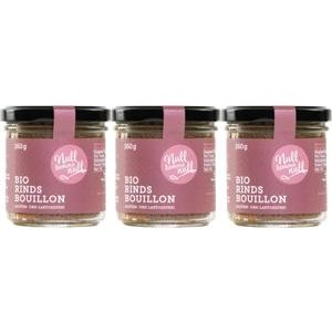 Nullkommanull Bio Rinds Bouillon Set 3 x 160g