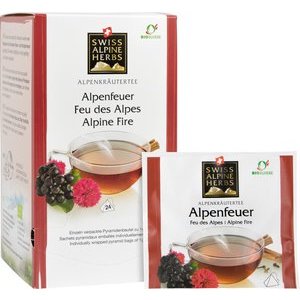 Swiss Alpine Herbs Bio Tee Alpenfeuer 24 x 1g