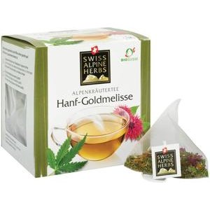 Swiss Alpine Herbs Bio Tee Hanf Goldmelisse 14 x 1g