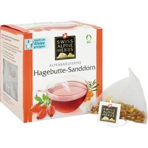 Swiss Alpine Herbs Bio Tee Hagebutte-Sanddorn 14 x 1,2g