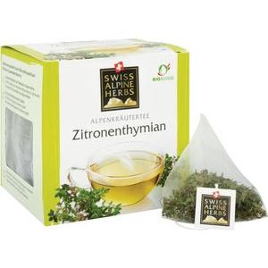 Swiss Alpine Herbs Bio Tee Zitronenthymian 14 x 1g