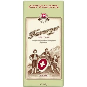 Favarger Heritage Zartbitterschokolade 66% 100g