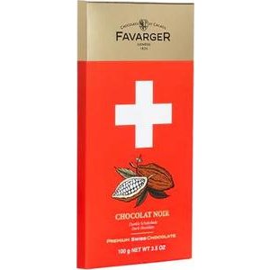 Favarger Schokoladentafel Touristic Zartbitterschokolade 100g