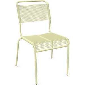Schaffner Spaghettistuhl Säntis buchsbaumgelb