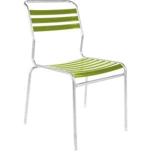 Schaffner Lättlistuhl Säntis feuerverzinkt hellgrün
