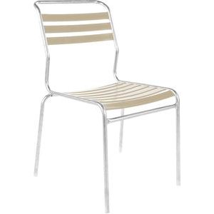 Schaffner Lättlistuhl Säntis feuerverzinkt pastellsand