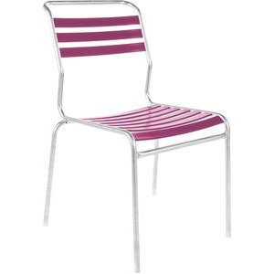 Schaffner Lättlistuhl Säntis feuerverzinkt pink