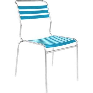 Schaffner Lättlistuhl Säntis feuerverzinkt türkis