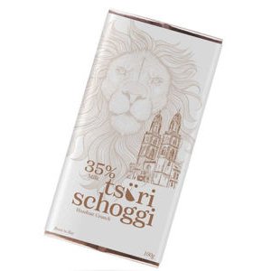 Tsüri Haselnuss Crunch Milchschokolade 100g