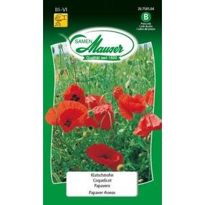 Samen Mauser Klatschmohn Blumensamen