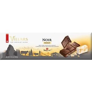 Villars Zartbitterschokolade mit Nougat 300g