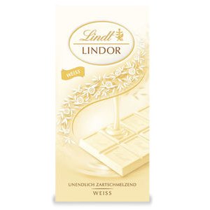 Lindt Lindor Weiße Schokolade 100g