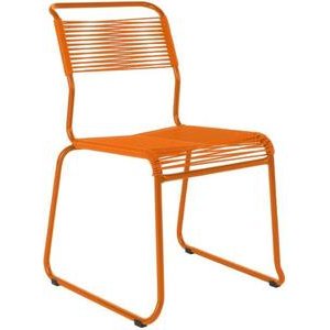 Schaffner Spaghettistuhl Säntis Kufen Orange