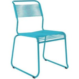 Schaffner Spaghettistuhl Säntis Kufen Türkis