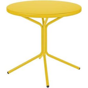 Schaffner Metall-Bistrotisch PIX 54 cm Gelb