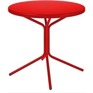 Schaffner Metall-Bistrotisch PIX 54 cm Rot