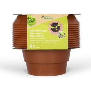 Andermatt Biogarten Schneckenring SchneckenStopp PP braun 12er Set
