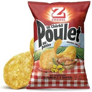 Zweifel Original Chips Poulet im Chörbli 175g