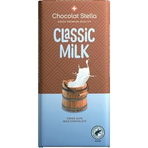 Chocolat Stella Milchschokolade Classic Milk 80g