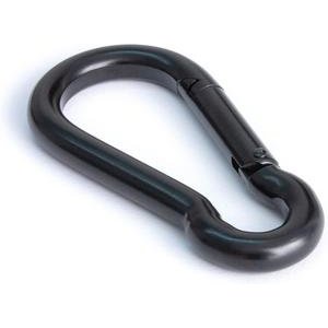 Meister Karabinerhaken Blackline 10 x 100 mm, Stahl verzinkt