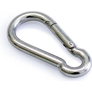 Meister Karabinerhaken Edelstahl 6x60mm