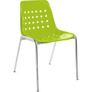 Schaffner Terrassenstuhl Bermuda hellgrün feuerverzinkt