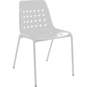 Schaffner Terrassenstuhl Bermuda weiß